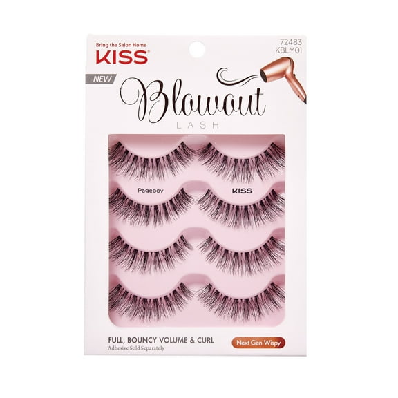 KISS Blowout Lash 4 Pair Multipack