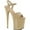 Cream Patent/Cream, variant on Women's Pleaser Flamingo 809 Ankle Strap Platform Sandal