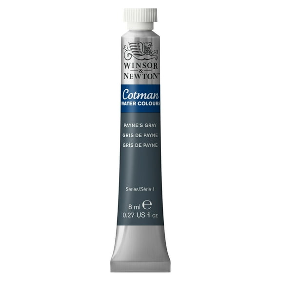 Winsor & Newton Cotman Watercolor, 8ml Tube, Paynes Gray