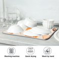 thumbnail image 7 of Yayeee Dish Drying Mat for Kitchen Counter 16"x18" Microfiber Absorbent Pad, Beige Fall Acorns Pattern, 7 of 7