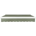 thumbnail image 3 of Awntech 10 Ft Key West Left Motorized Heavy Duty Patio Retractable Awning with Cassette (120in x 9.38in x 96in), Sage, 3 of 6