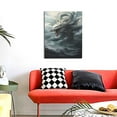 thumbnail image 4 of KLL Cloud White Dragon Print Canvas Wall Art, Canvas Painting Prints Canvas Art Wall Decor Home Decoration for Living Room Bedroom Office, 4 of 6
