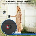 thumbnail image 6 of Door Lock,Blacksmith Smart Door Lock and Handle Set with 5 Ways Quick Unlock,Fingerprint Door Lock,Electronic Door Lock,Black, 6 of 10