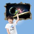 thumbnail image 3 of Openpig Outer Space Galaxy Planet Earth Wall Sticker, Solar System Magic 3D Window Removable Wall Decal, Children Kids Baby Home Room Nursery Decorative Adhesive Art Wall Mural, 3 of 9