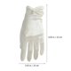 thumbnail image 5 of 1 par de guantes de boda Mesh Guantes de novia Guantes de vestidos de novia suministro de bodas, 5 of 6