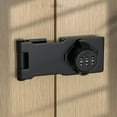 thumbnail image 6 of TINKSKY 1 Set Mechanical Password Door Lock Black for Lockers and Cabinet Security, 6 of 8