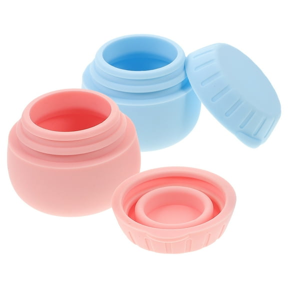 2 Pcs Travel Size Toiletries Containers Cosmetics Packing Box