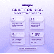 Imagix™ Crystal Ball – Interactive Holographic Companion Toy with Voice, Stories, Games & LED Magic Light (Ages 6+)