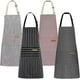 thumbnail image 1 of 4pcs Mandiles de Cocina Mujer con Bolsillo, Mandil Parrillero Hombre Ajustables, Adecuados para Chefs, Floristas, Panaderos, Manicuristas, 1 of 7