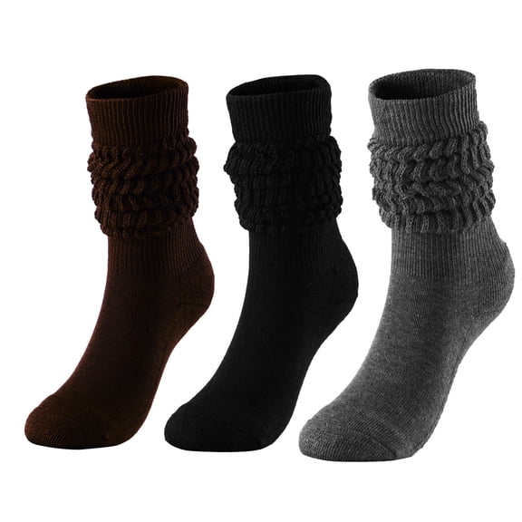 Babcutegg Womens Socks Comfortable Lightweight Keep Warm Casual Fashion Underwear for Women Brown Size Free Size