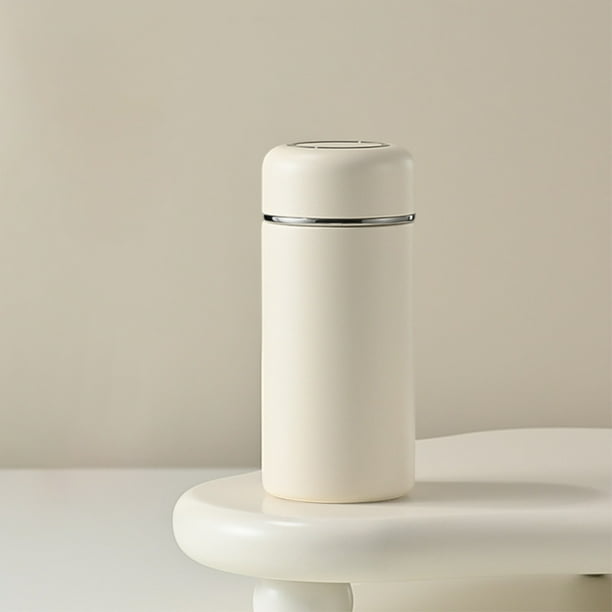 Taza térmica de acero inoxidable, minitaza de viaje compacta de 240 ml con construcción de grado 316, tapa a prueba de fugas y control de temperatura duradero para bebidas frías y calientes,