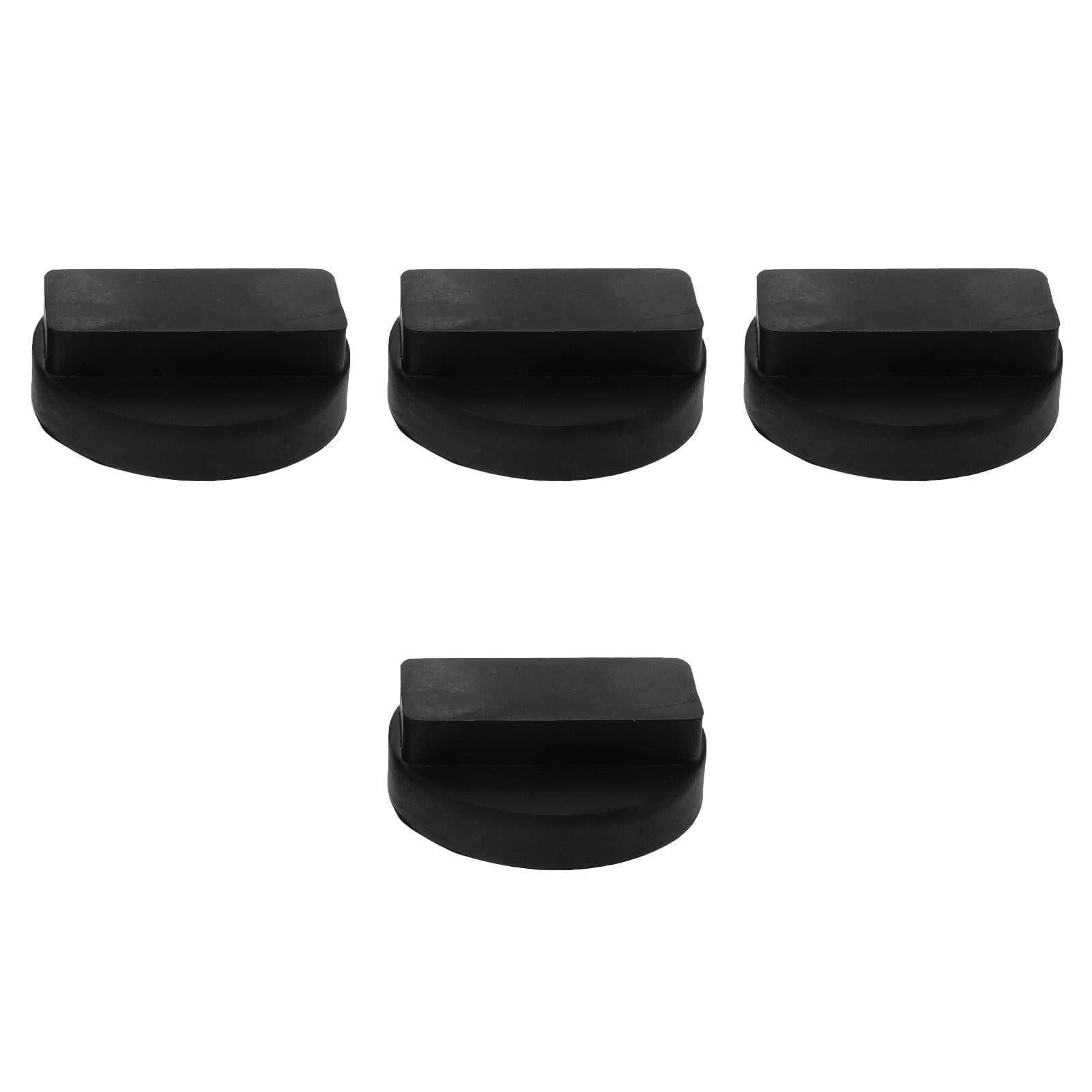 OUNONA 4pcs Rubber Jack Pad Effortless Installation For Support And Vibration Dampening Jack Rubber Pad For Floor Jacks And Pinch Weld Jack Stands