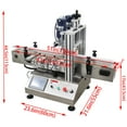 thumbnail image 2 of Automatic Cap Sealer Screw Bottle Capping Machine with Chain Plate for 2.3-3.9inch Cap Dia, 2 of 5
