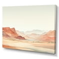thumbnail image 2 of Designart "Minimalist View Of The Canyon I" Canyon Wall Art Prints, 2 of 7