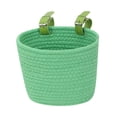 thumbnail image 3 of Almencla Kids Bike Basket Carrier Front Basket for Boys Girls Children Riding Green, 3 of 8