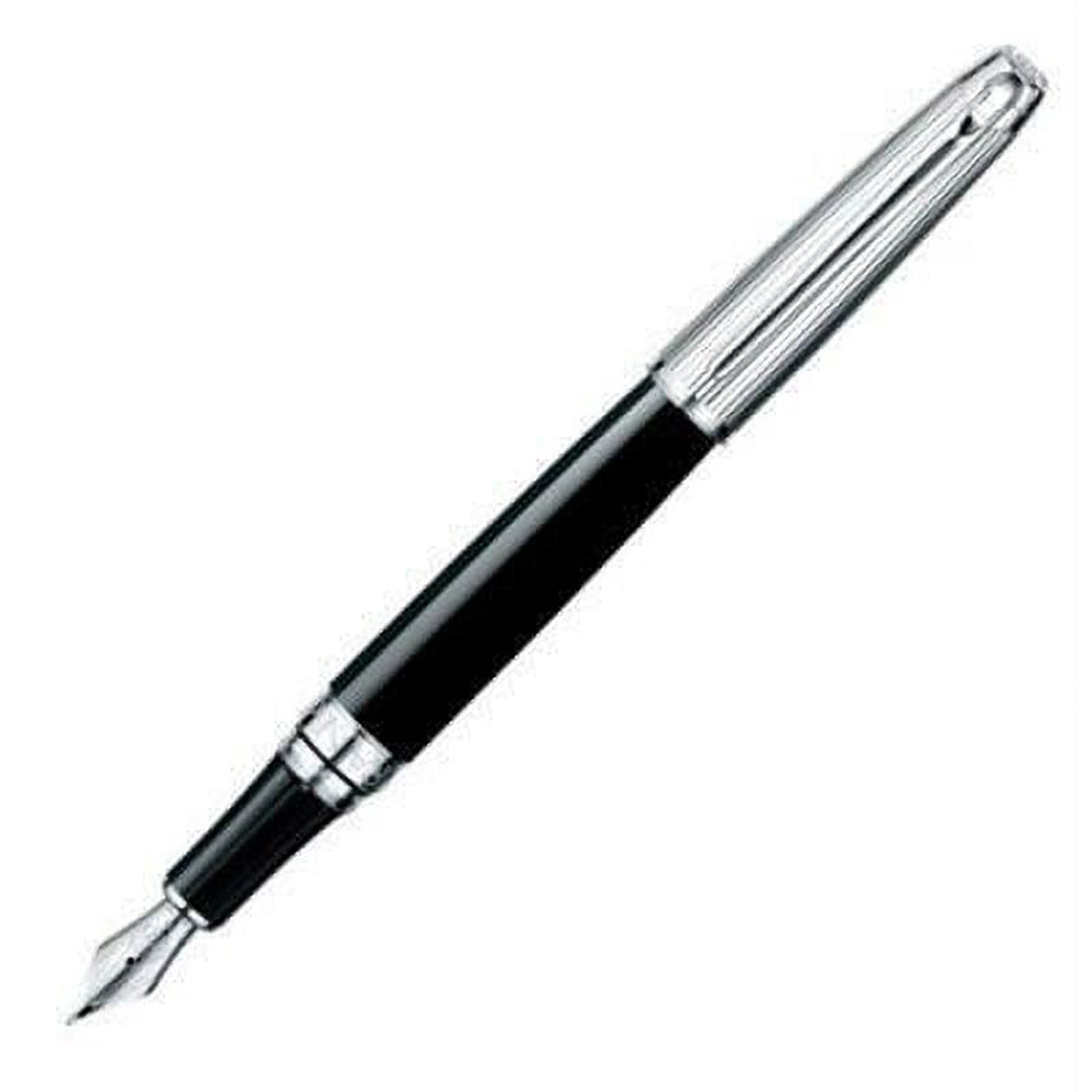 Caran d Ache Leman Bicolor Black Fountain Pen - BB