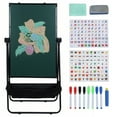 thumbnail image 4 of Ltoshu 23.6''x35.5'' Double Sided Dry Erase Board with Stand - 360° Rotating Magnetic Whiteboard, Height Adjustable Portable Writing Board with Storage Basket for Home, School, Restaurant, 4 of 8