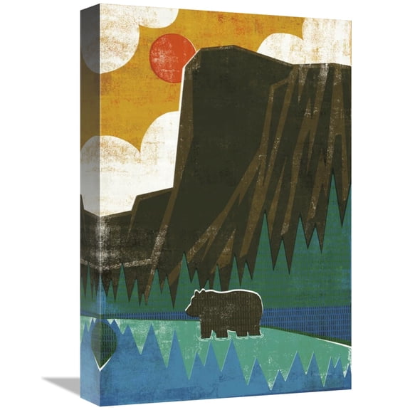 Global Gallery's 'Big Sky IV No Words' By Michael Mullan Stretched Canvas Wall Art