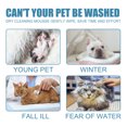thumbnail image 3 of pet dry cleaning mousse shower gel for kittens and dogs, no need for washing, eliminates odors, smooth hair cleaning, 3 of 5