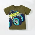 thumbnail image 6 of HILEELANG 2-7T Toddler Little Boys 3-Pack T-Shirts Truck Car Construction Vehicle Graphic 100% Cotton Short Sleeve Summer Tees Blue Green Yellow 2T 3T 4T 5T 6T 7T, 6 of 11