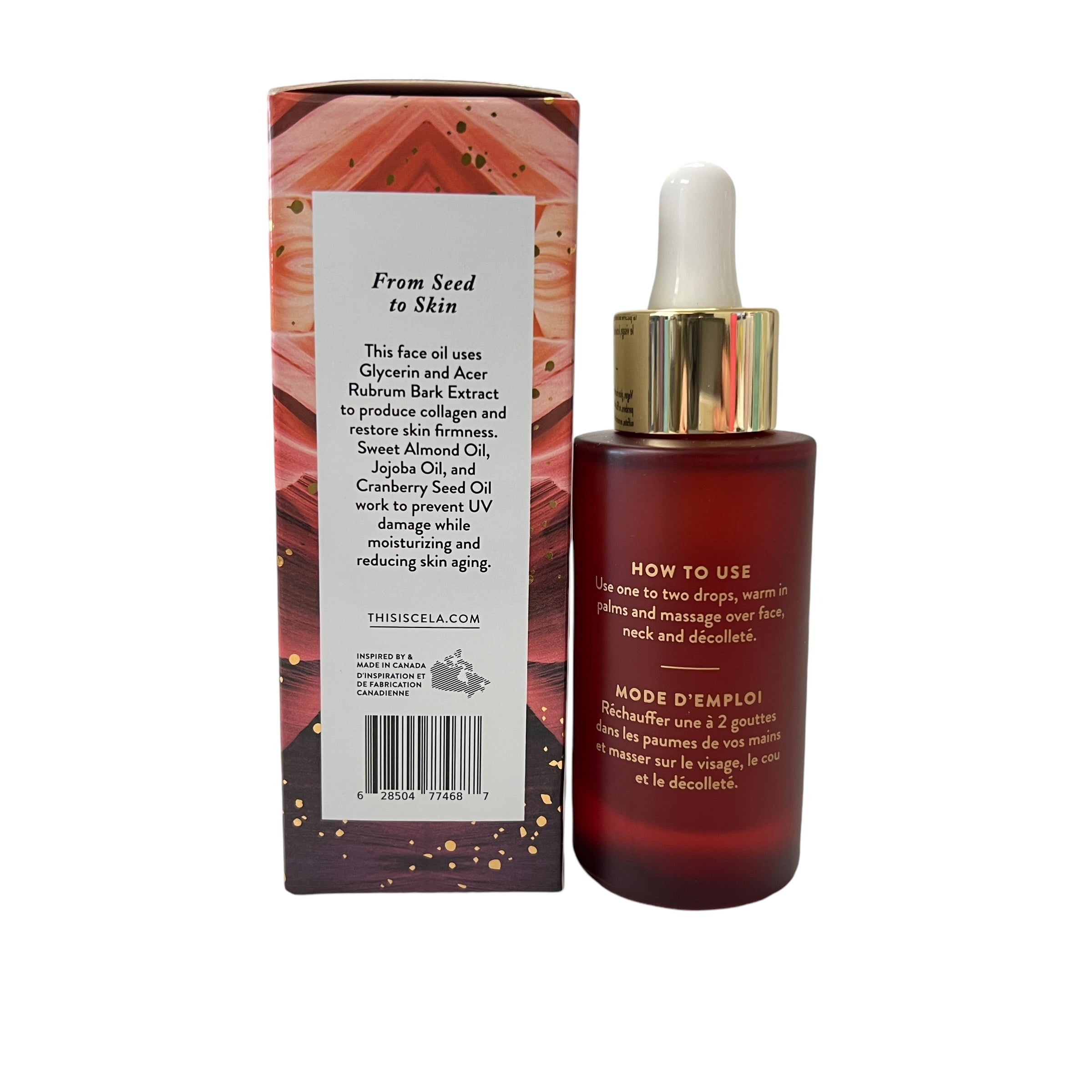 Cela Northern Face Oil 30ml 1 fl oz