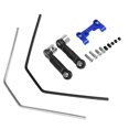 thumbnail image 3 of Juego de barras de acero trasero delantero de metal para coche de 1/8 Traxxas Sledge Rc, azul Afortunado Sencillez, 3 of 5