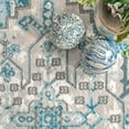 thumbnail image 4 of nuLOOM Sutton Barbed Medallion Area Rug, 4 of 4