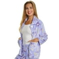 thumbnail image 3 of Angelina Mix-and-Match Plush Pajama Bed Jacket (1-Pack), 3 of 3