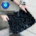 thumbnail image 4 of Colourtree Black Pebble Sink Mats for Stainless Steel Sink, PVC Sink Saddle Protectors Kitchen(2 Pcs), 4 of 6