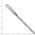 thumbnail image 6 of Stainless Steel Polished Figaro Chain Chain With Removeable ID Plate 8.5in Chain ; for Adults and Teens; for Women and Men, 6 of 6