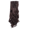 thumbnail image 1 of Maquillage Offres du AvrilBradem Real comme Remy Perruque à Clip Long Mode Pièce 16 Cartes Perruque Cheveux Longs Bouclés Pièce d'Extension Perruque Sans Couture Extension de Cheveux Extensions Tête Complète Perruque Bouclée, 1 of 3