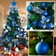 thumbnail image 5 of 36 Piezas Adornos de Bolas de Navidad para Árbol de Navidad - Decoraciones para Árboles de Navidad Inastillables Bola Colgante Grande para Decoración de Fiestas de Bodas Azul Rojo Verde MX-0127351FYD, 5 of 5