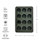 thumbnail image 2 of Molde Para Muffins Antiadherente Kitchenaid, 12 Tazas, Evergreen, 2 of 5