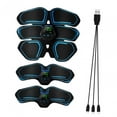 thumbnail image 2 of Muscle Stimulator Abdominal Electrostimulation Abdominal Muscle Trainer Fitness Blue, 2 of 8