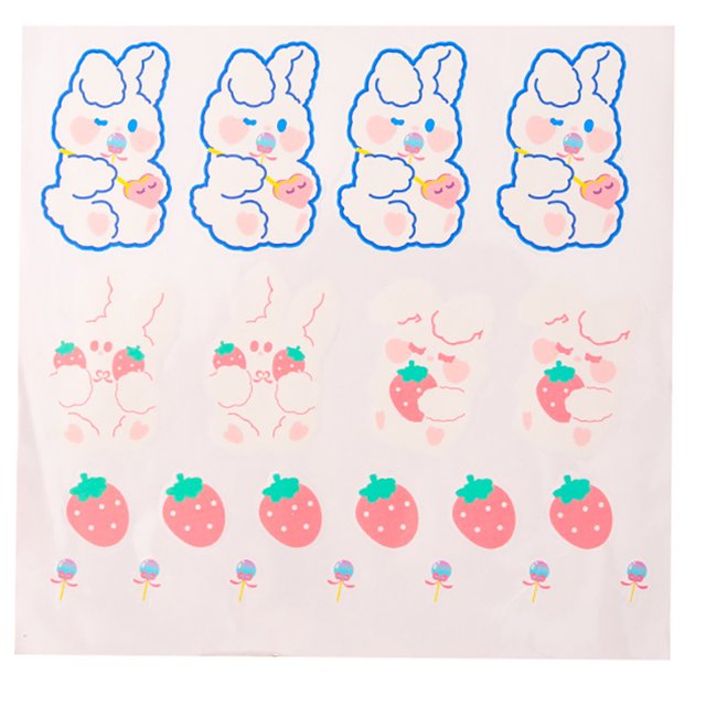 Journal Stickers Cartoon DIY Cute Removable Planner Stickers Scrapbook Stickers