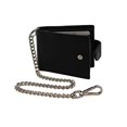 thumbnail image 2 of Bi-fold Chain Wallet for Men 18'inch Biker Chain RFID Safe Leather  Snap Tap Closer, 2 of 6
