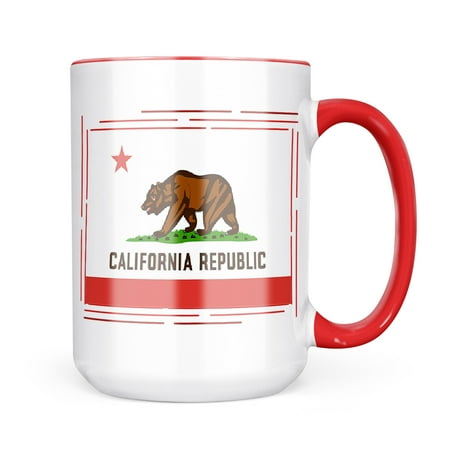 

Neonblond California Flag region: America (USA) Mug gift for Coffee Tea lovers