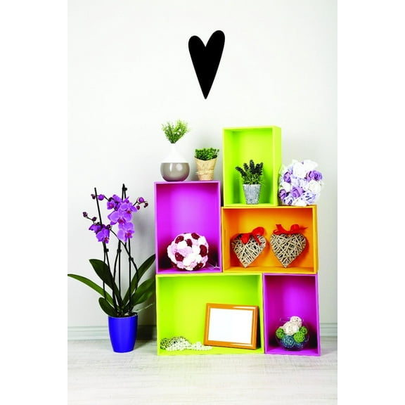 Custom Wall Decal Hearts Design Home Decor Picture Art Vinyl Wall Decal 20x40 Inches