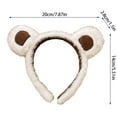 thumbnail image 2 of Adult Women's Bear Ear Headband with Fashionable and Practical Design for Parties and Gifts, 2 of 3