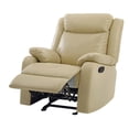 thumbnail image 2 of Ward Putty Reclining Accent Chair with Pillow Top Arm, 2 of 6