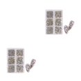 thumbnail image 4 of Vogacara Nail Crystal Nails 6 Cajas Fondo plano Vidrio Transparente Color mezclado Flatback Nail Art Crafts DIY Bolsas de piedra Zapatos Multicolor 2piezas, 4 of 6