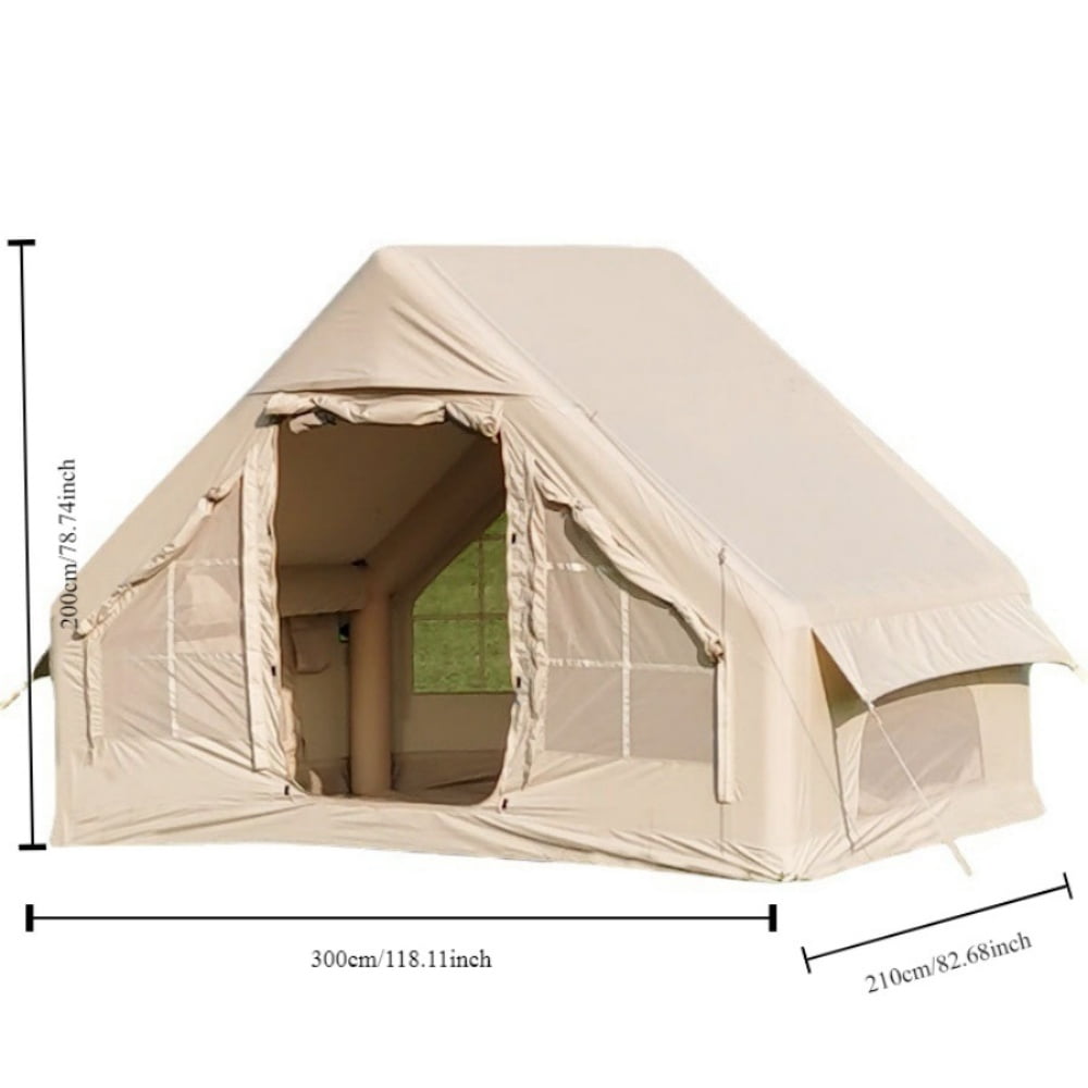 4-6 Person Inflatable Camping Tent with Pump