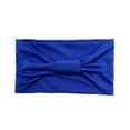 thumbnail image 1 of Lady Headband Solid Color Wide High Elasticity Sweat Absorption Head Wrap for Sports, 1 of 11