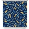 thumbnail image 1 of Shower Curtains 70" x 73" from DiaNoche Designs by Metka Hiti - Feathers, 1 of 1