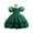 Dark Green, variant on Elegant Princess Dress Costume, Christmas Party Costume for Toddler Girls