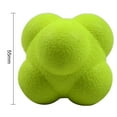 thumbnail image 2 of Bangcool Reaction Ball High-bounce Six-sided Agility Training Ball for Tennis Ping Pong, 2 of 5
