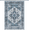 Blue, variant on Haperlare Area Rugs for Living Room Bedroom Rug Machine Washable Vintage Rug Boho Floral Distressed Rug Anti-Slip Low Pile Non-Shedding Throw Carpet, 9' x 12' Blue