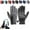 Gray, variant on Sport Gloves, Waterproof Winter Gloves with Touchscreen, Windproof Warm Gloves for Cold Weather Outdoor Sports