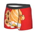 thumbnail image 5 of Goofa Sunflower Gnomes 2 Printed Men's Boxer Briefs Underwear, Moisture-Wicking Underwear, Trunk,Soft and Breathable Cotton Underwear-Medium, 5 of 9