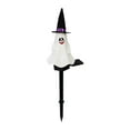 thumbnail image 2 of DAMAI Halloween Outdoor Decoration Solar Lights,Halloween Solar Pumpkin Pathway Lights Glowing,Realistic Resin Ghost Stakes with LED Lights for Lawn Yard Garden Halloween Decorations, 2 of 7
